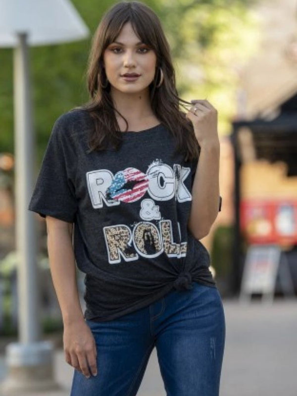 Rock n Roll Graphic T